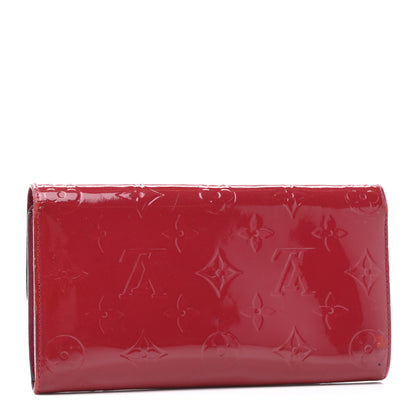 Louis Vuitton Vernis Sarah Wallet Rose Indien 3 of 13