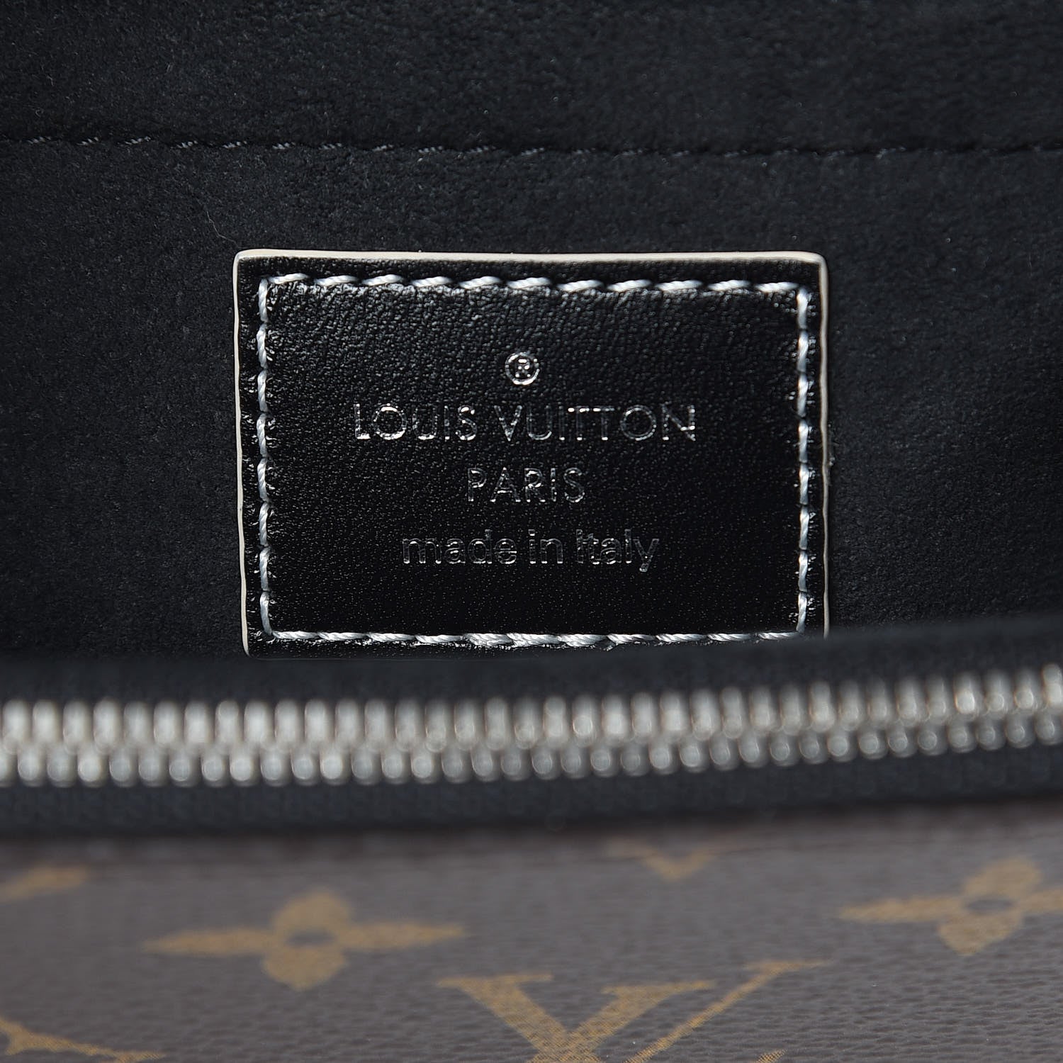 Louis Vuitton Calfskin Monogram Chain It Bag PM Black 6 of 9