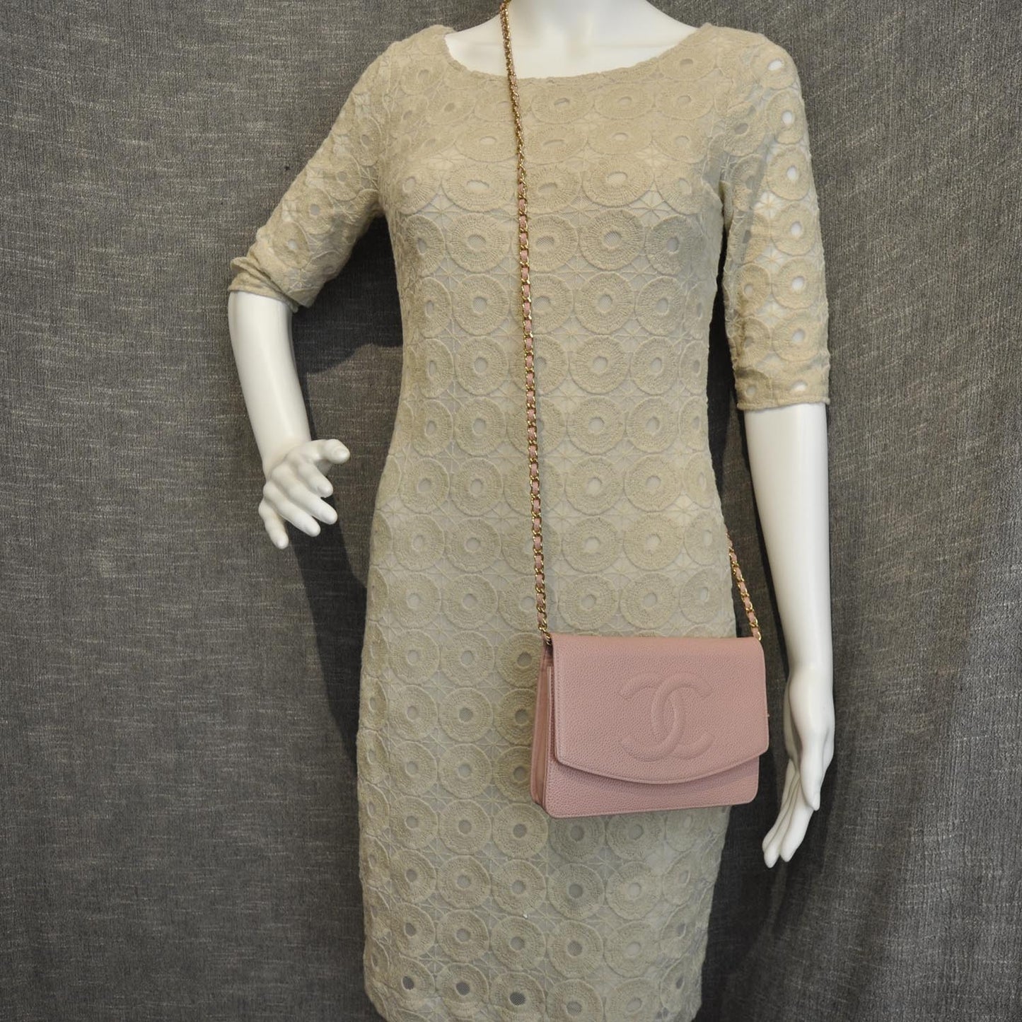 Caviar Wallet on Chain WOC Pink GHW