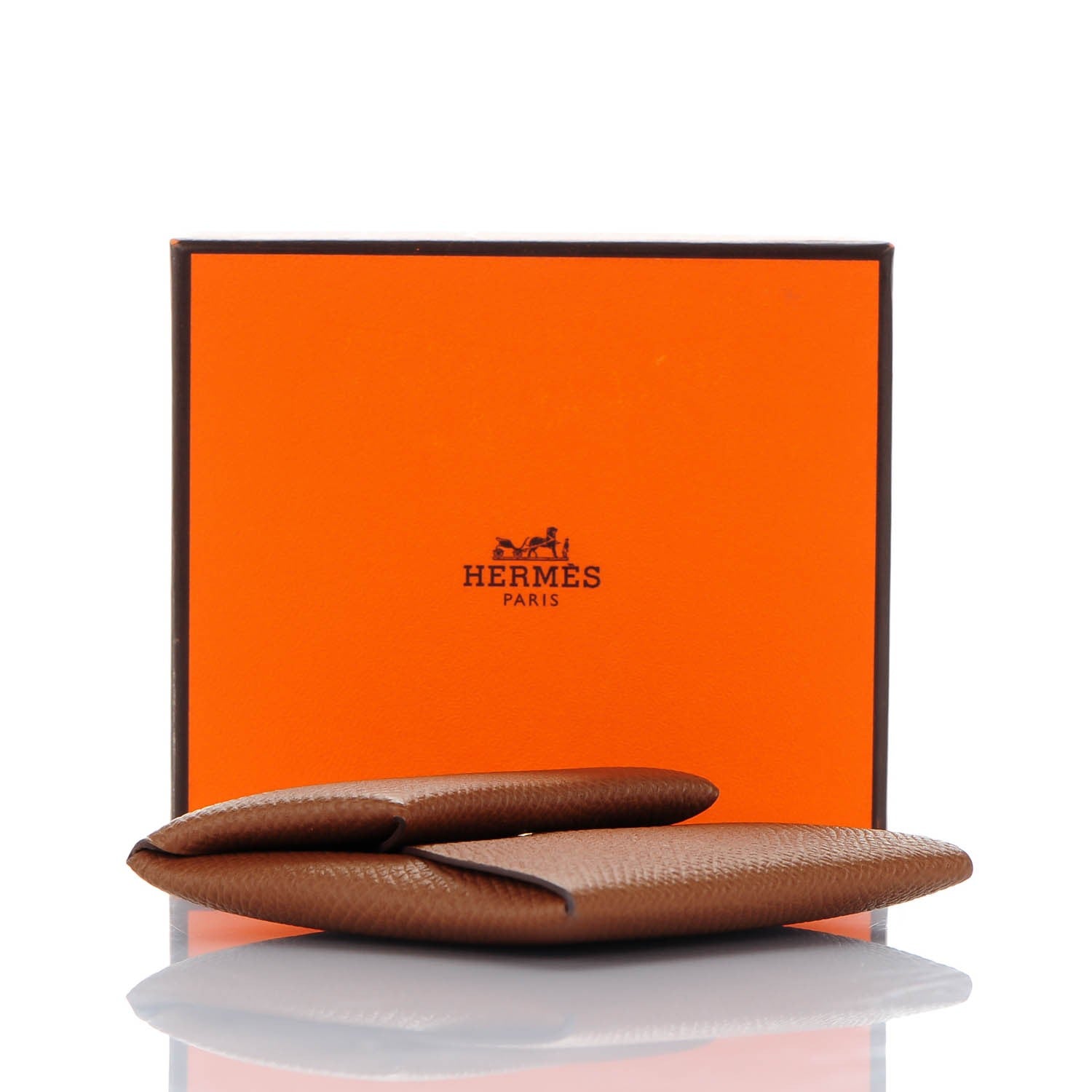 Hermes Epsom Bastia Coin Purse Miel 4 of 7