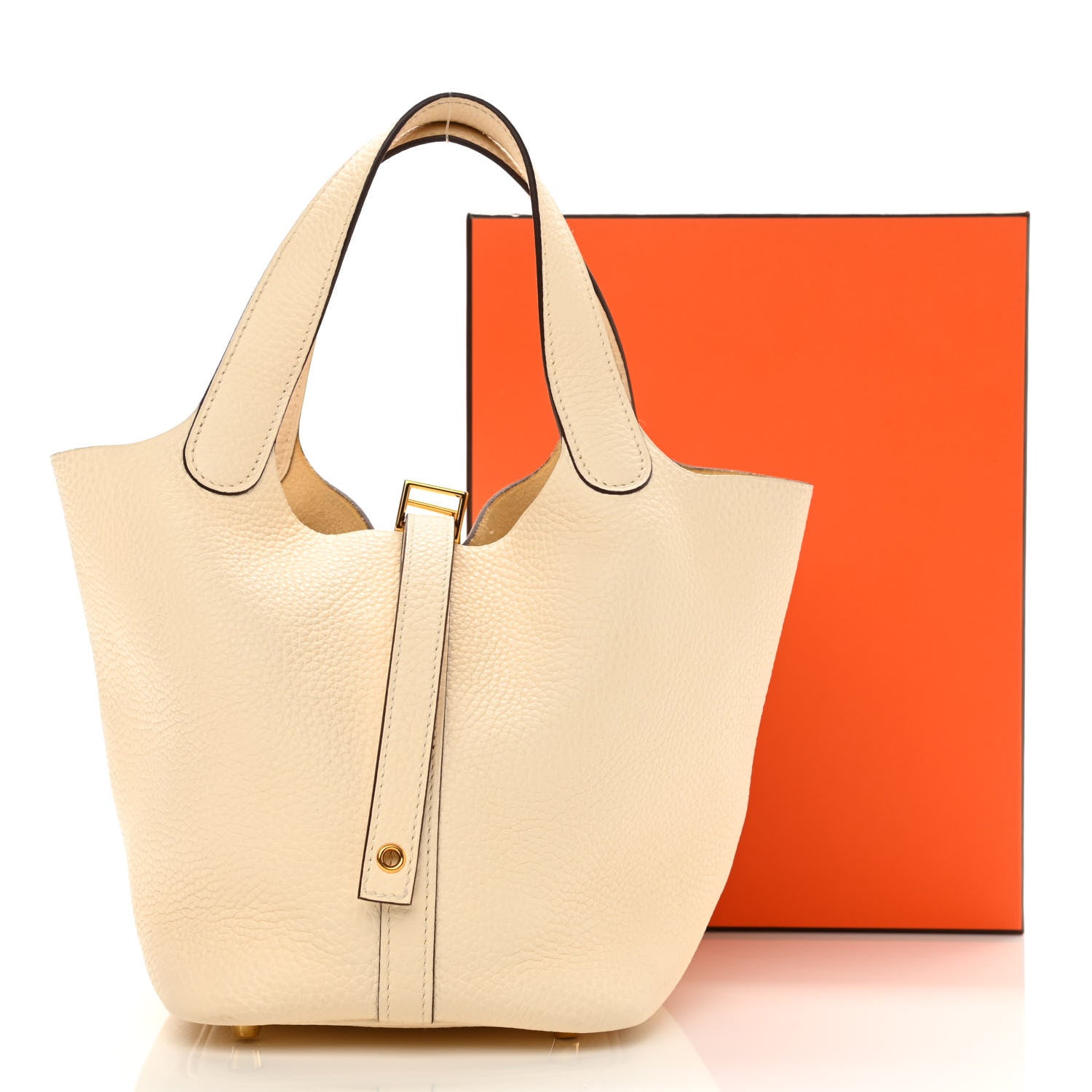 Hermes Taurillon Clemence Picotin Lock 18 PM Nata 31 of 31