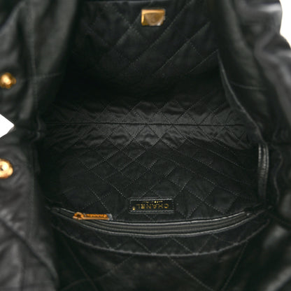 Chanel Calfskin Quilted Small Chanel 22 Black 5 of 9