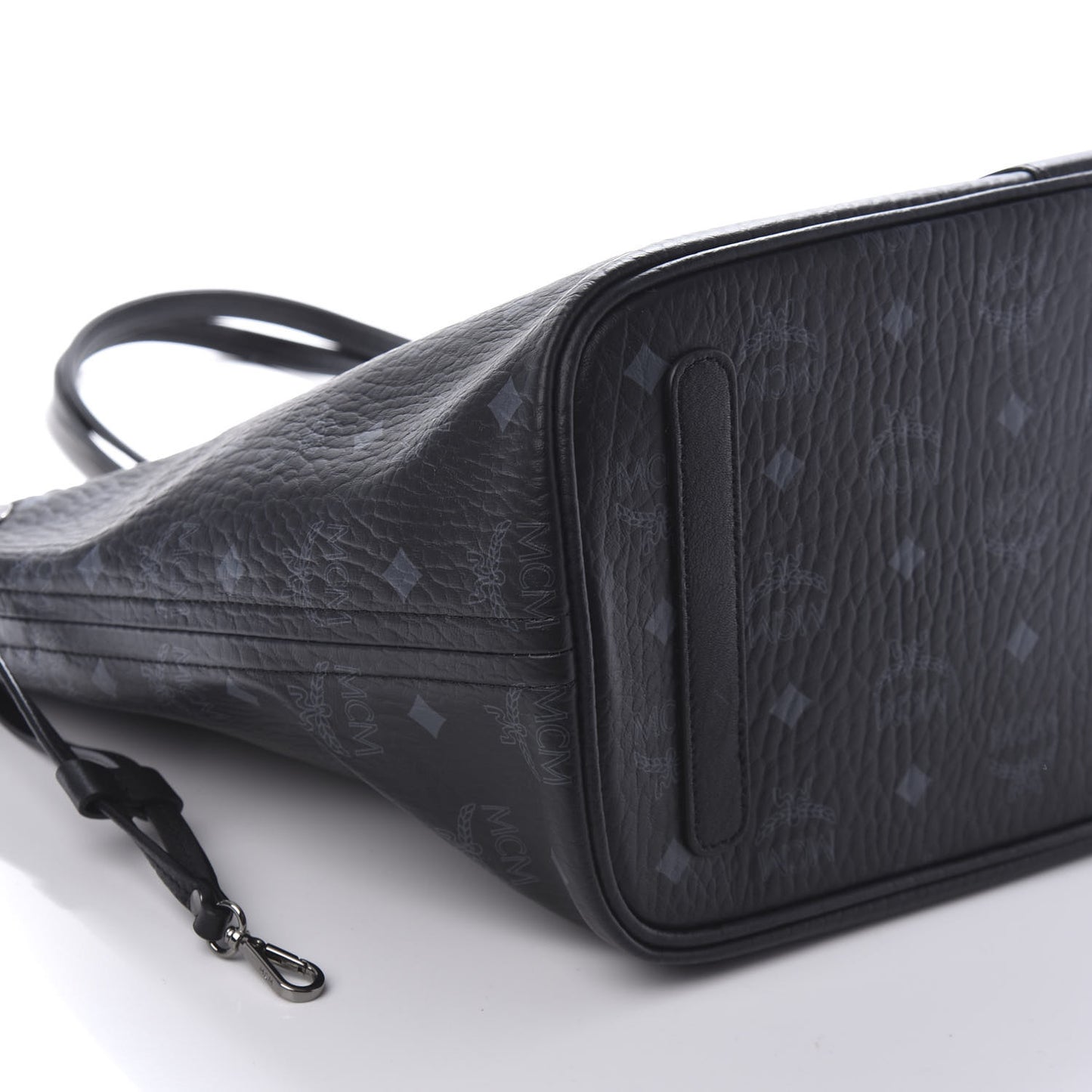 Visetos Medium Liz Reversible Shopper Tote Black