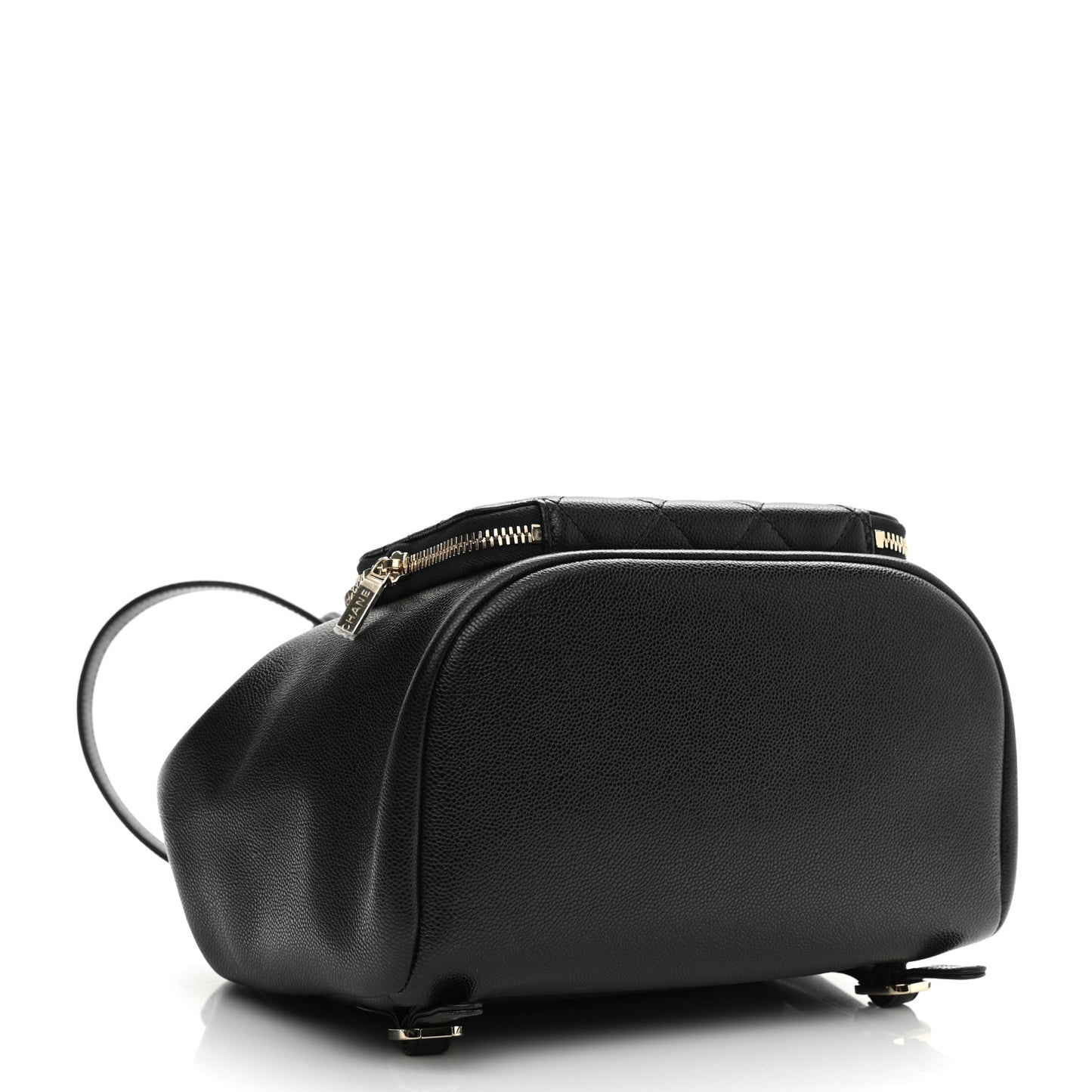 Caviar Quilted Business Affinity Backpack Black