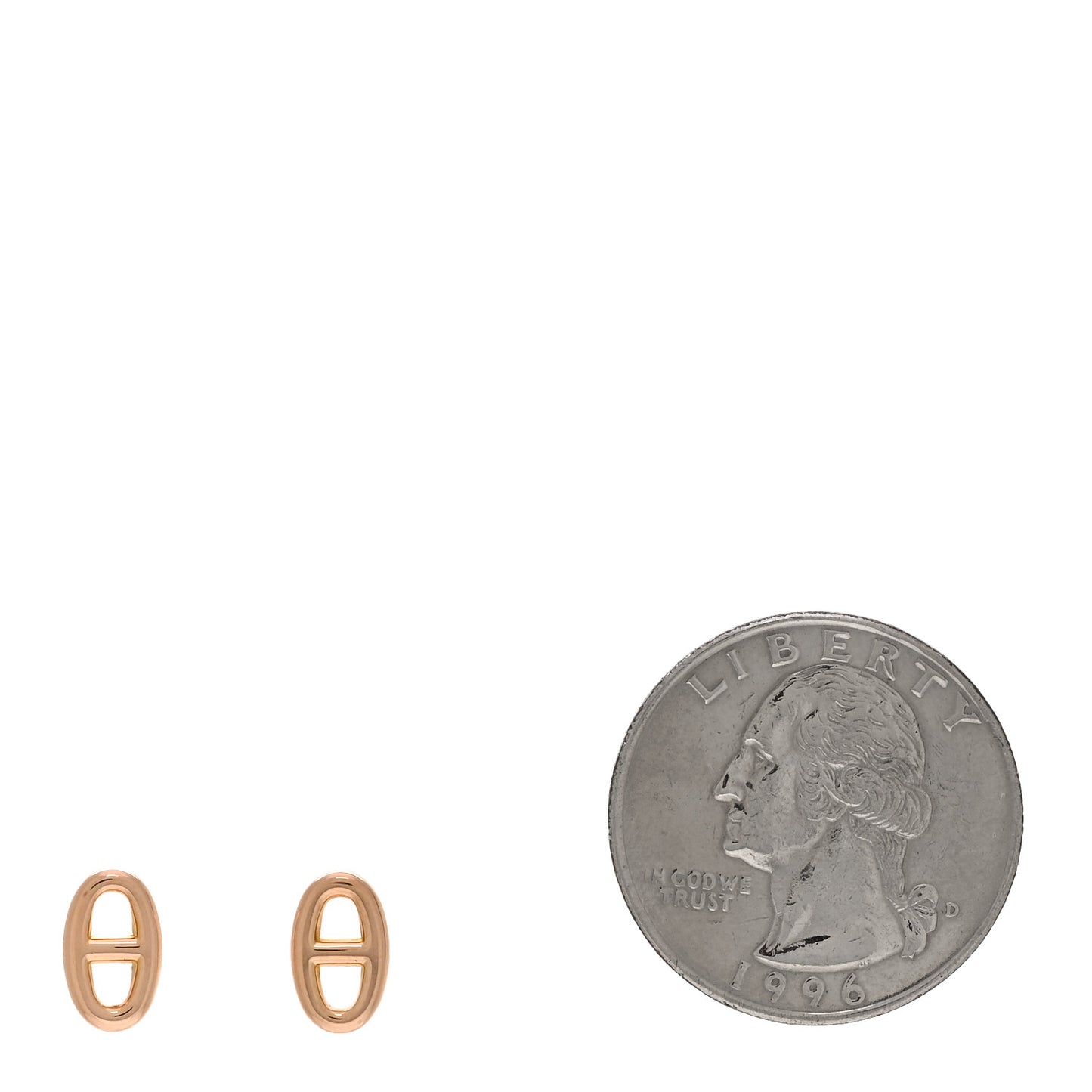 18K Rose Gold TPM Farandole Stud Earrings