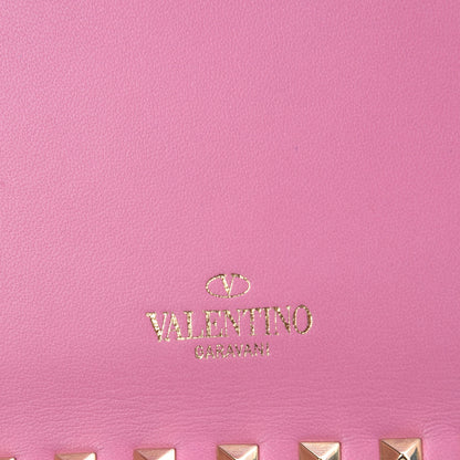 Valentino Garavani Nappa Rockstud Wristlet Clutch Ninphea 7 of 9