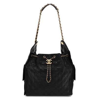 Chanel Caviar Quilted Medium Chanel 25 Handbag Black 1 of 12