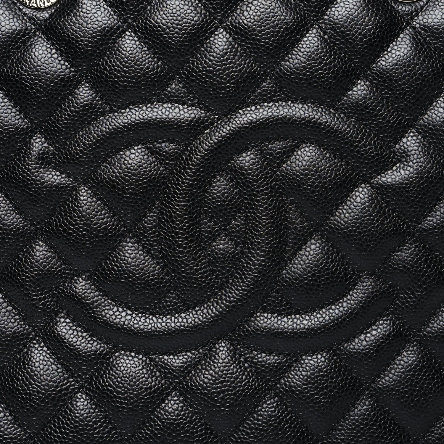 Chanel Caviar Quilted Grand Shopping Tote GST Black 8 of 12