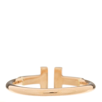 Tiffany 18K Rose Gold T Wire Ring 51 5.75 4 of 5