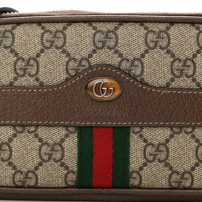 Gucci GG Supreme Monogram Web Mini Ophidia GG Bag Brown 8 of 15