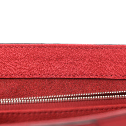 Louis Vuitton Cuir Plume Ecume Very One Handle Rubis 6 of 9
