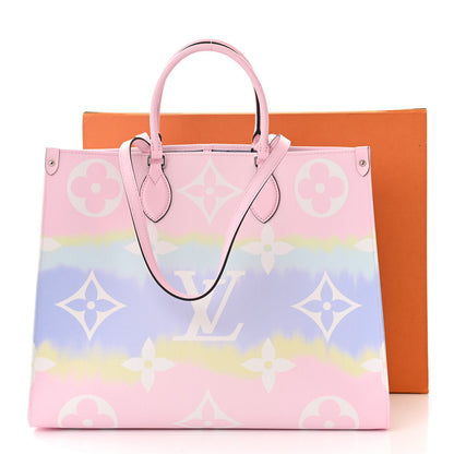 Louis Vuitton Monogram Escale Onthego GM Pastel 12 of 12