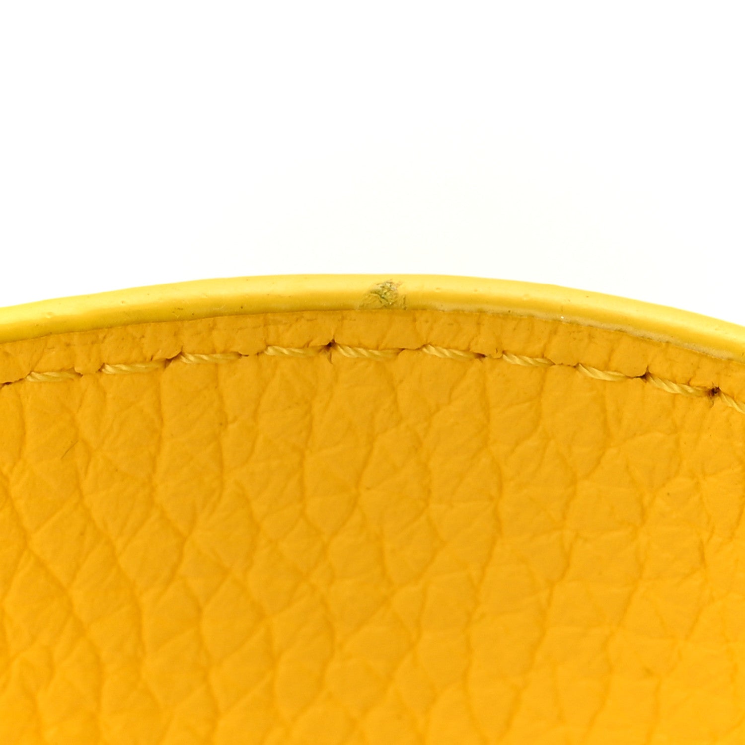 Louis Vuitton Taurillon Mini Capucines Yellow 10 of 15