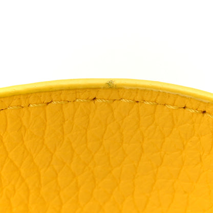 Louis Vuitton Taurillon Mini Capucines Yellow 10 of 15