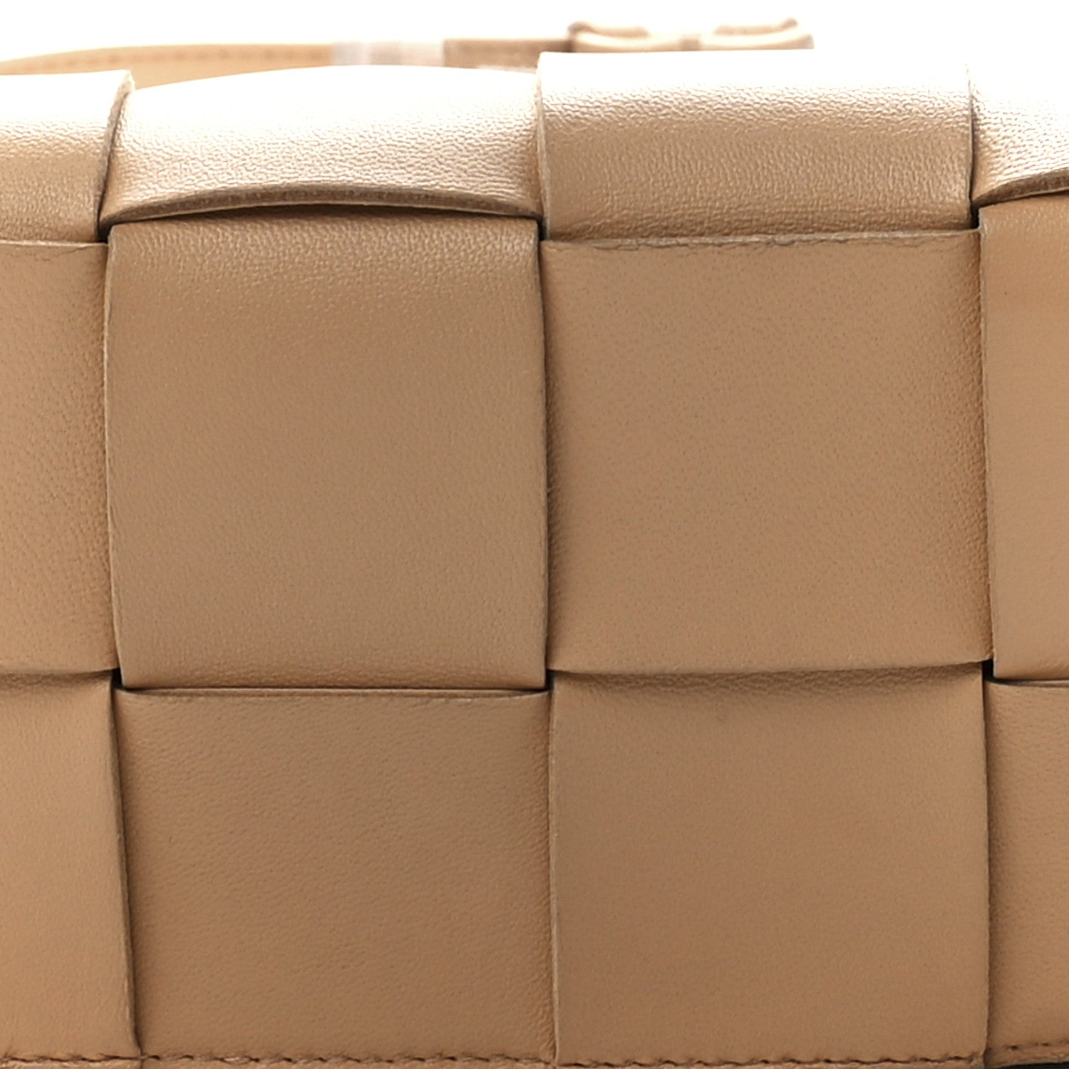 Bottega Veneta Nappa Maxi Intreccio The Belt Cassette Bag Almond 9 of 12