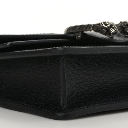 Gucci Jacquard Black Denim GG Monogram Super Mini Dionysus Shoulder Bag Black Ivory 7 of 8