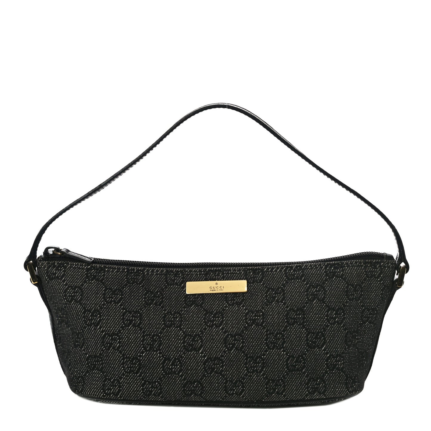 Denim Monogram Boat Pochette