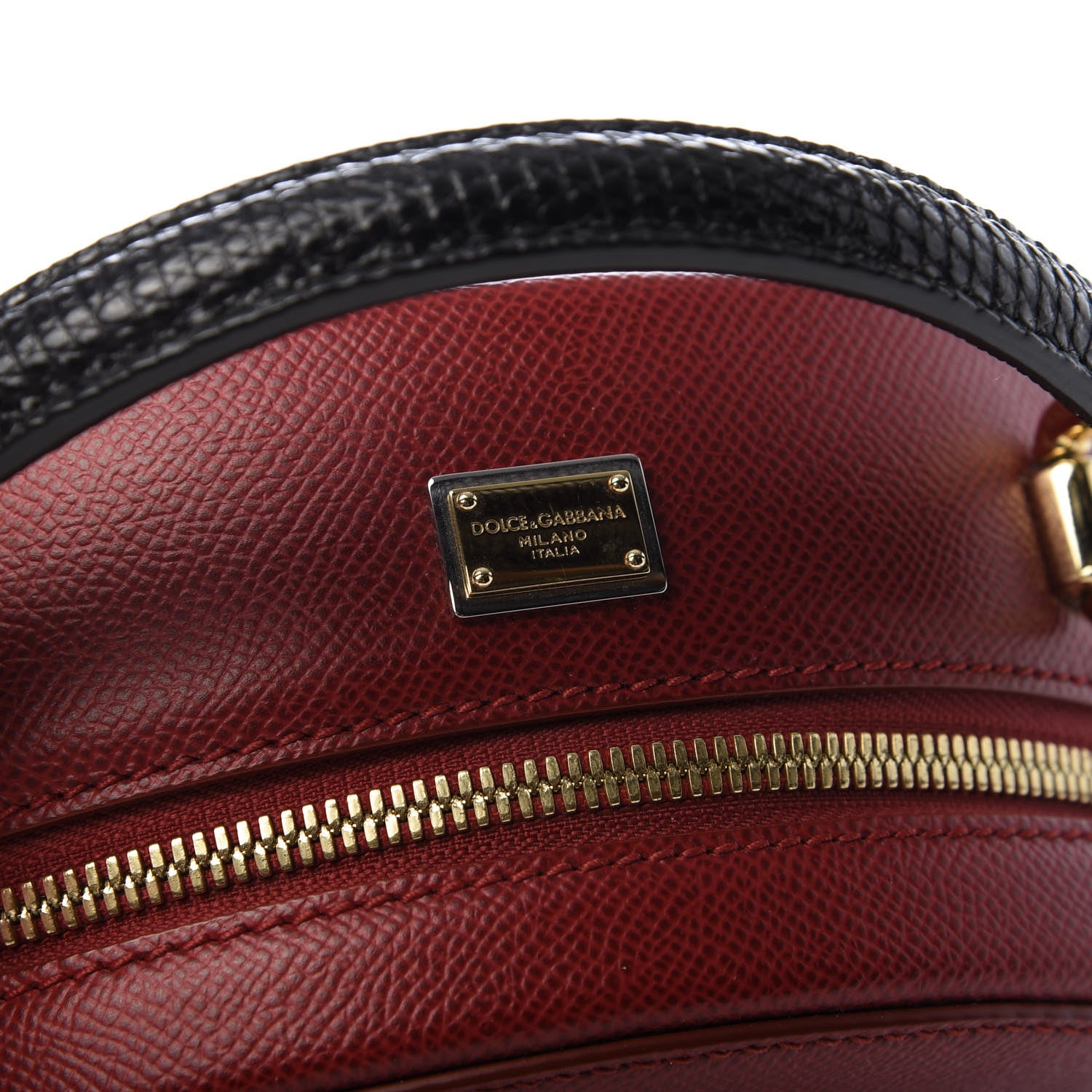 Dolce & Gabbana Dauphine Anna Satchel Red 8 of 9