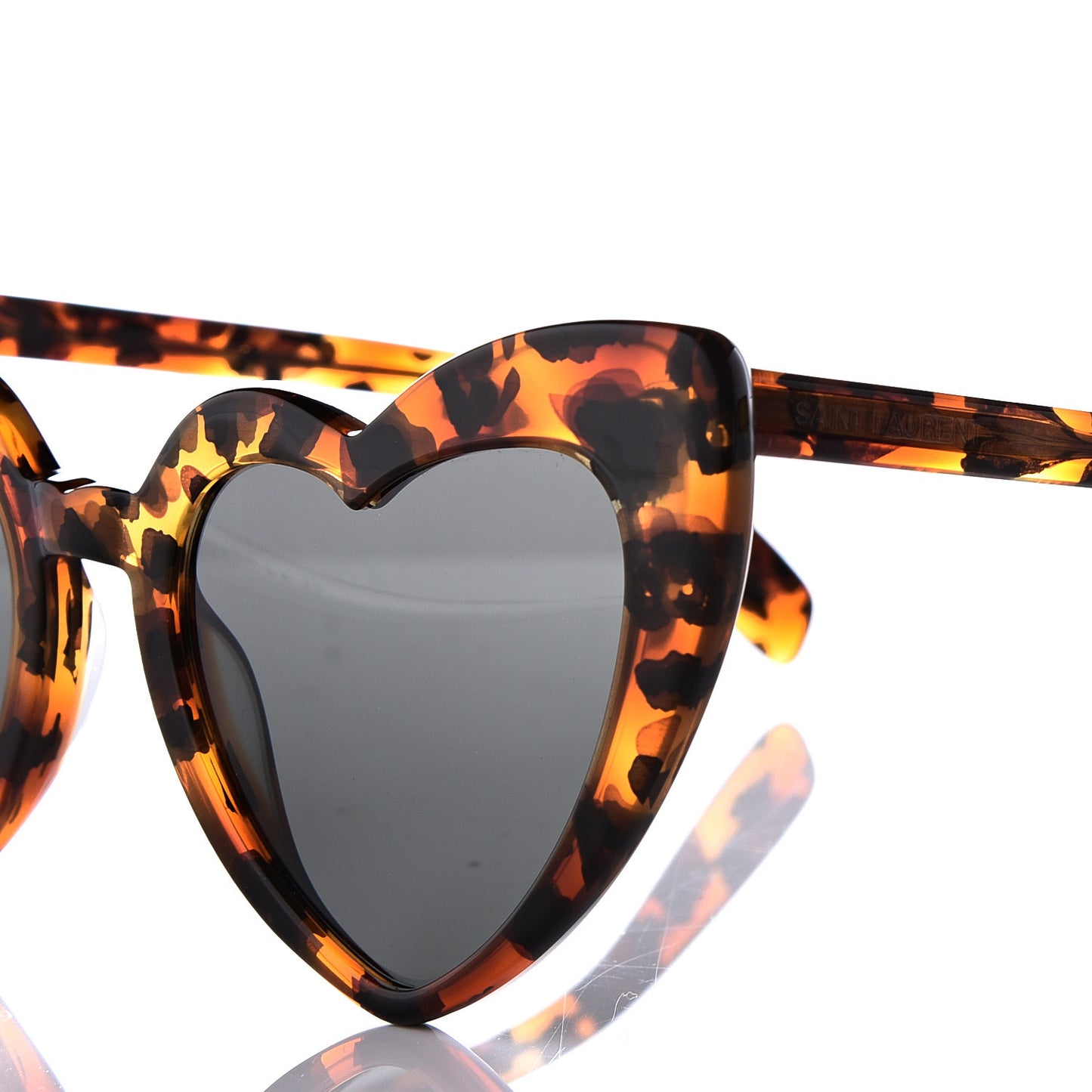 Acetate Heart Frame Loulou SL181 Sunglasses Tortoise