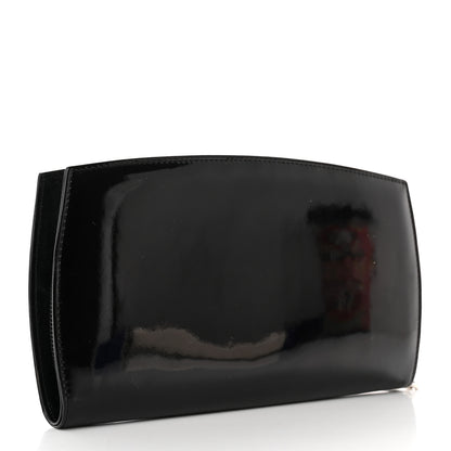 Chanel Patent Trousse Maquil Wallet Black 3 of 11