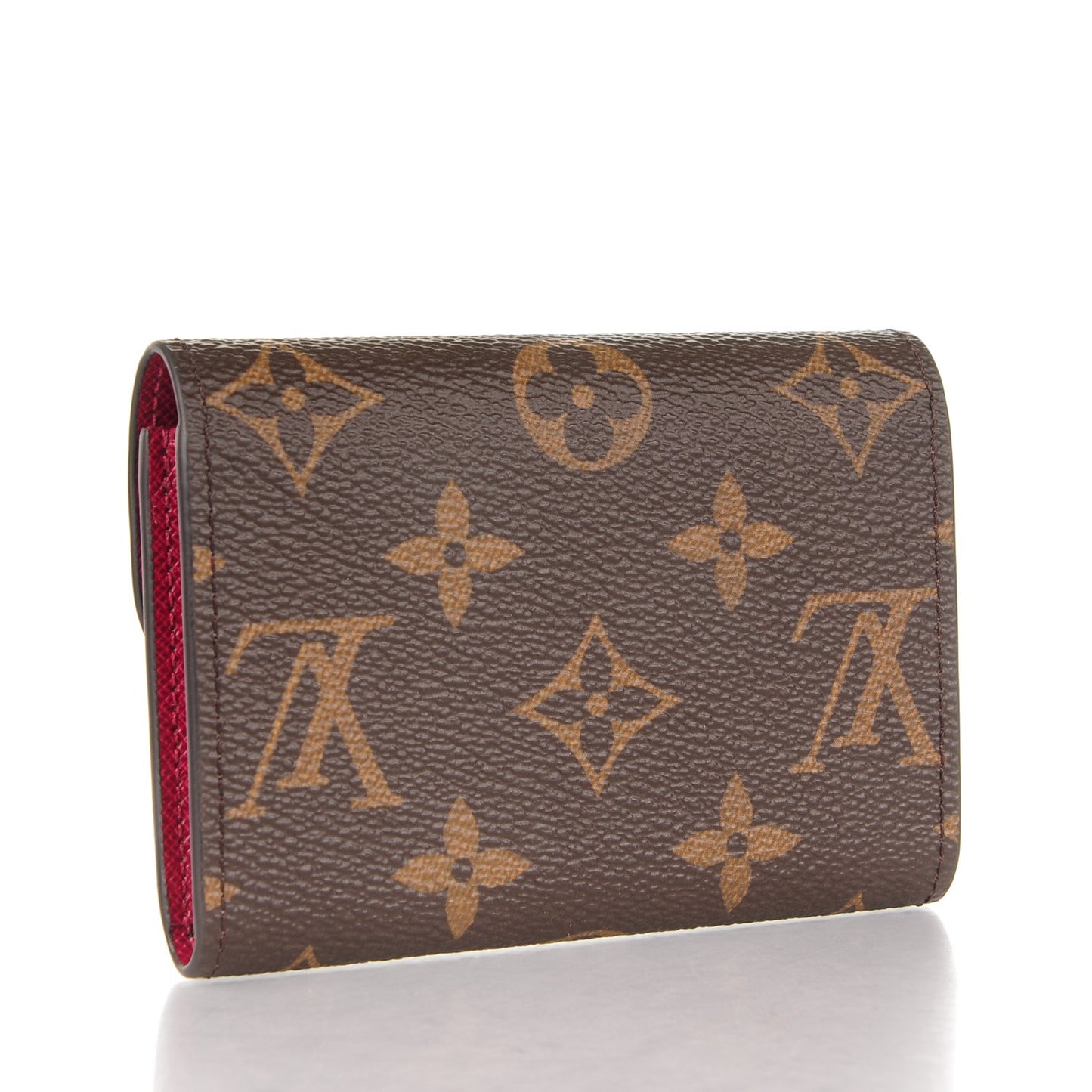 Monogram Rosalie Coin Purse Fuchsia