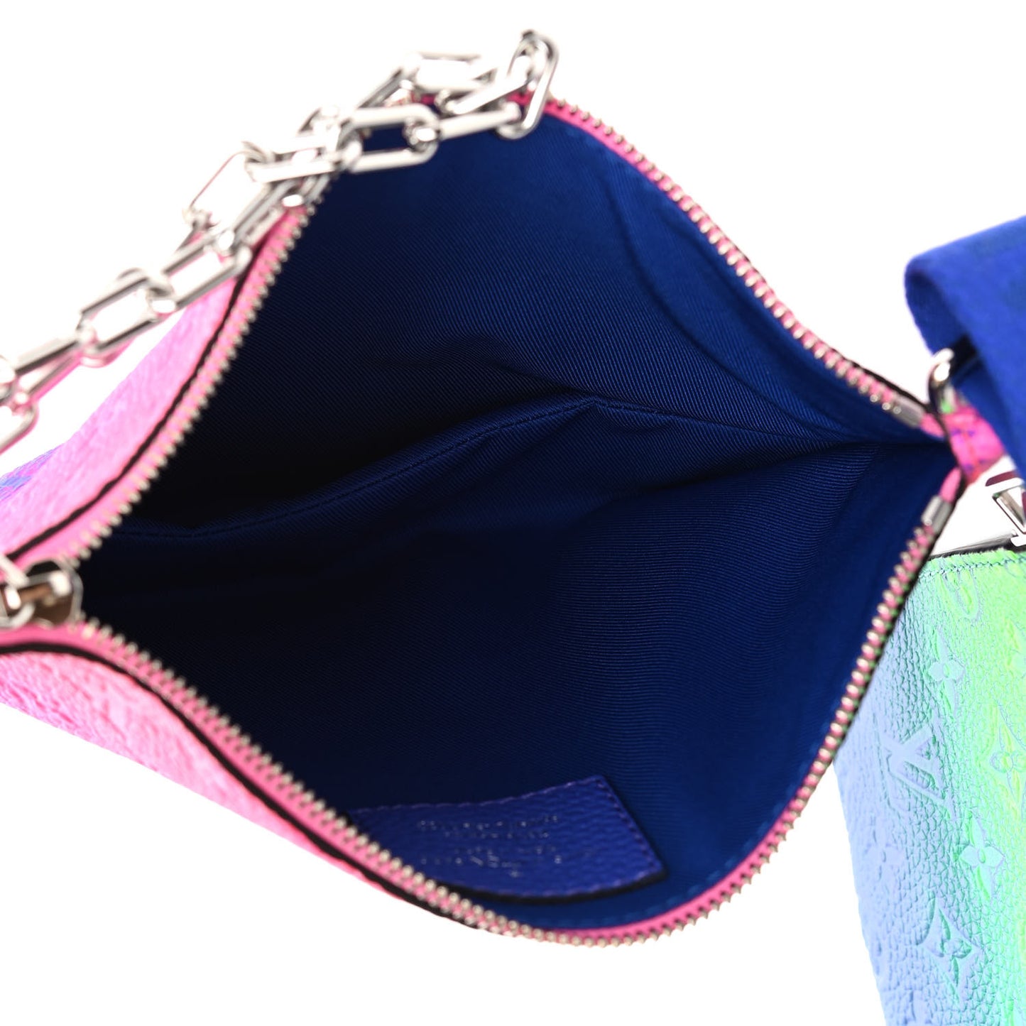 Taurillon Illusion Trio Pouch Bleu Rose