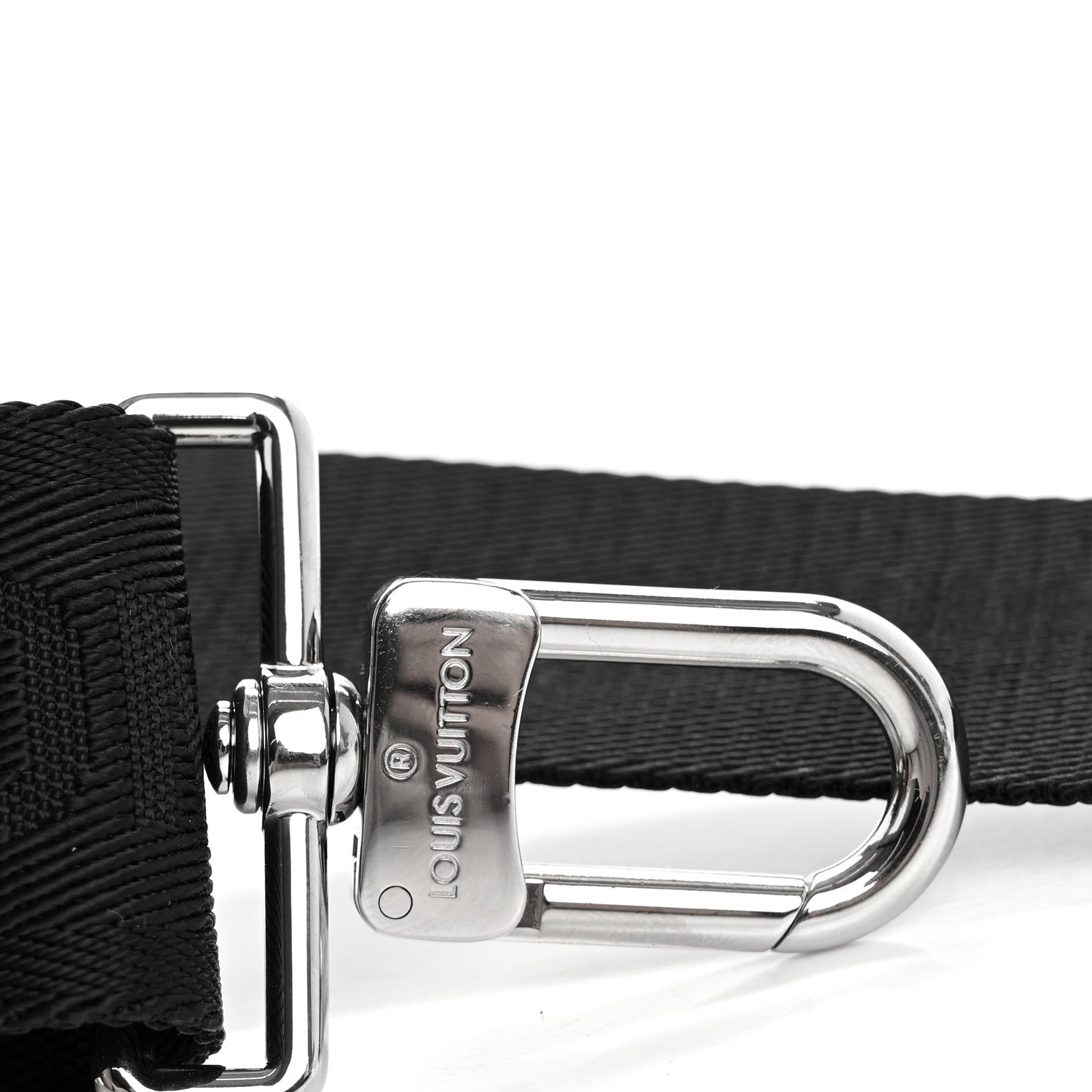 Louis Vuitton Nylon Alpha Messenger Strap Black 3 of 3