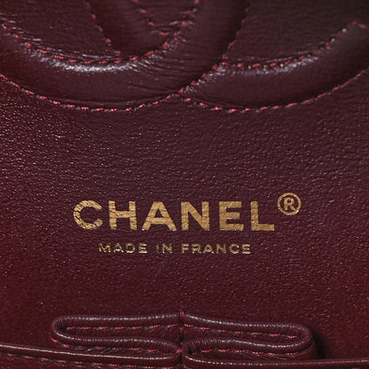 Chanel Lambskin Quilted Medium Double Flap Black 6 of 11