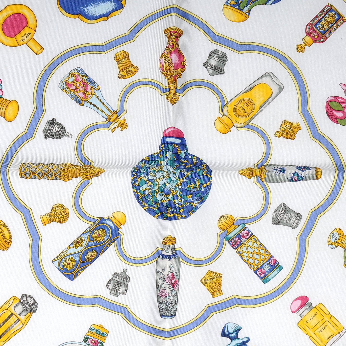 Silk Quimporte le Flacon Pocket Square