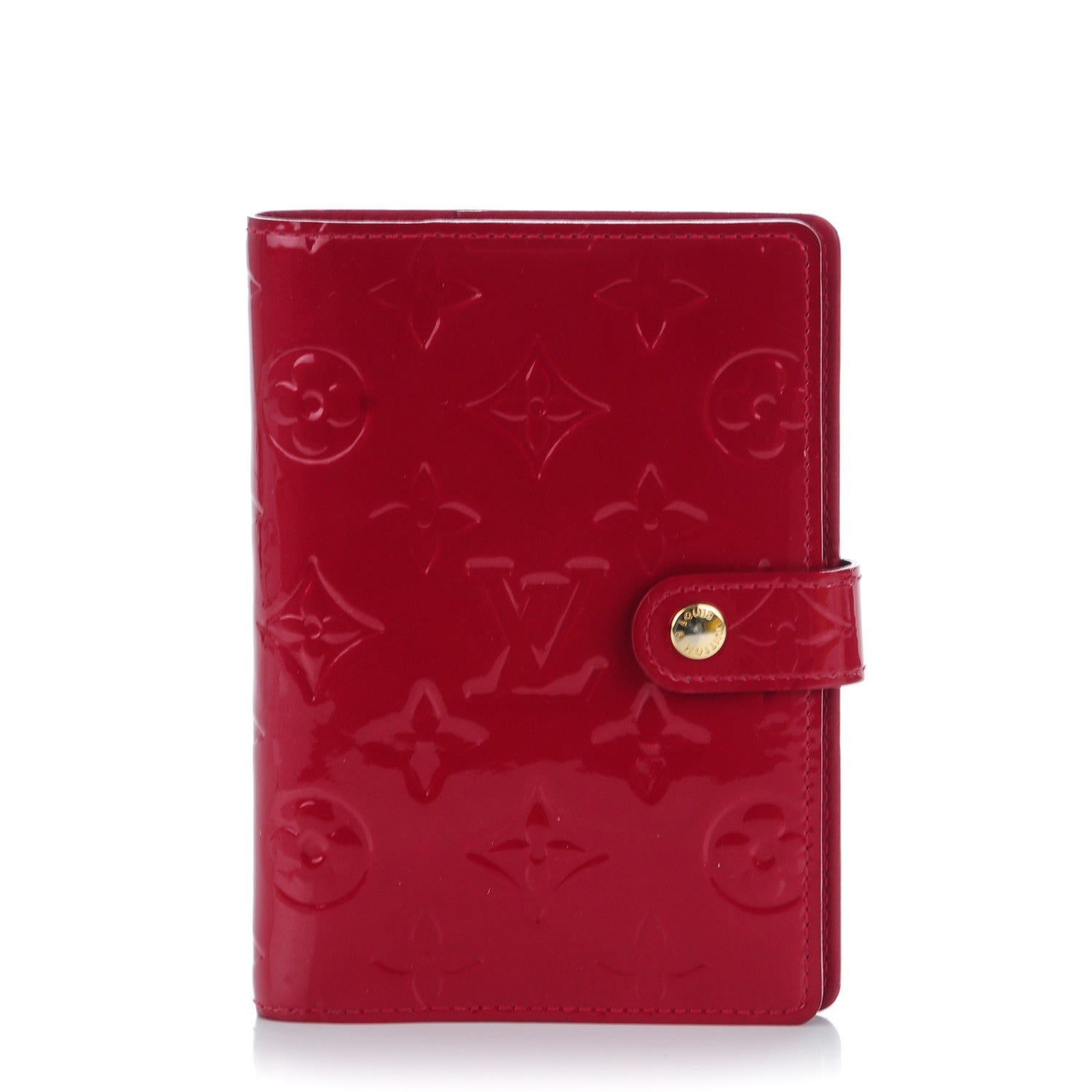 Louis Vuitton Vernis Small Ring Agenda Cover Pomme D'Amour 1 of 7