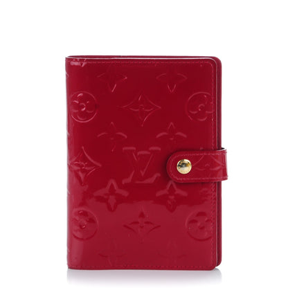 Louis Vuitton Vernis Small Ring Agenda Cover Pomme D'Amour 1 of 7