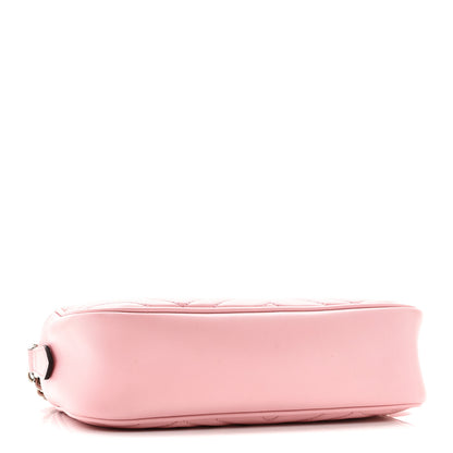 Gucci Calfskin Matelasse Small GG Marmont Chain Shoulder Bag Wild Rose 4 of 11
