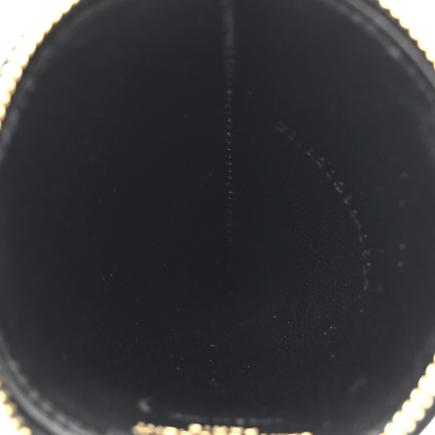 Saint Laurent Lambskin Quilted Cone on Chain Black 3 of 6