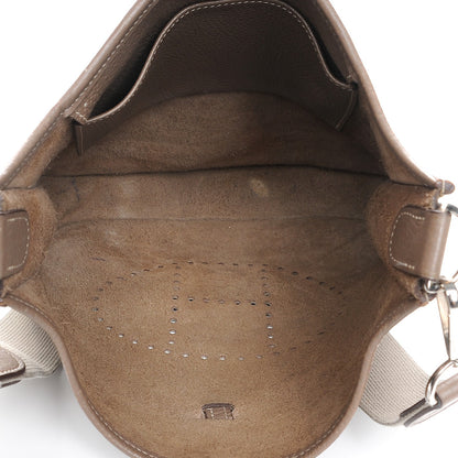 Hermes Taurillon Clemence Evelyne PM Etoupe 7 of 12
