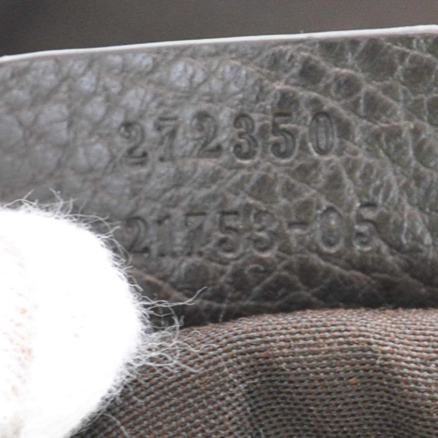 Gucci Crystal Monogram Flap Messenger Bag Beige Ebony 14 of 15