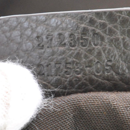 Gucci Crystal Monogram Flap Messenger Bag Beige Ebony 14 of 15