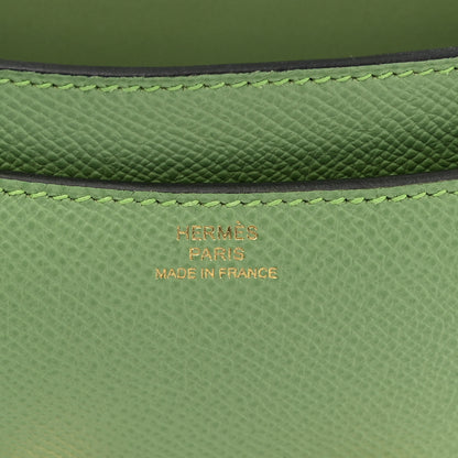 Hermes Epsom Constance 18 Vert Criquet 6 of 10