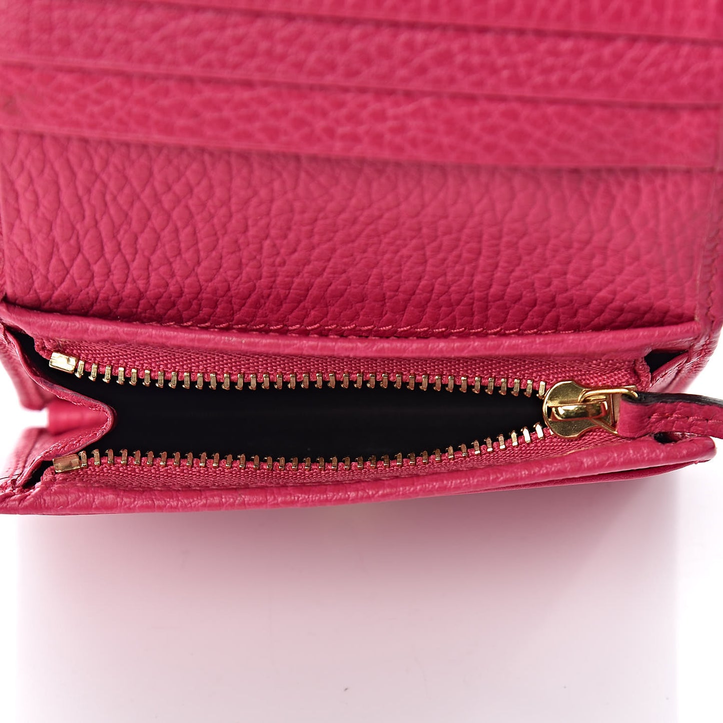 Dollar Calfskin GG Marmont Card Case Box Pink