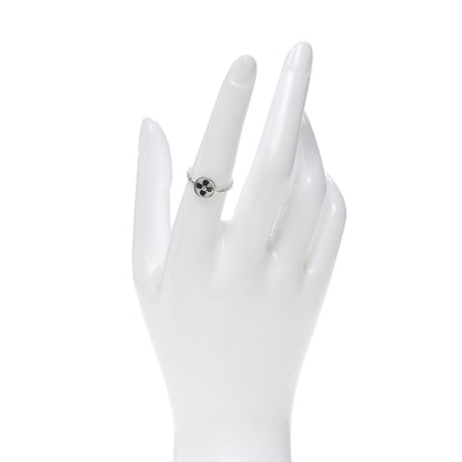 Louis Vuitton 18K White Gold Diamond Idylle Blossom Chain Ring 53 6.25 2 of 4