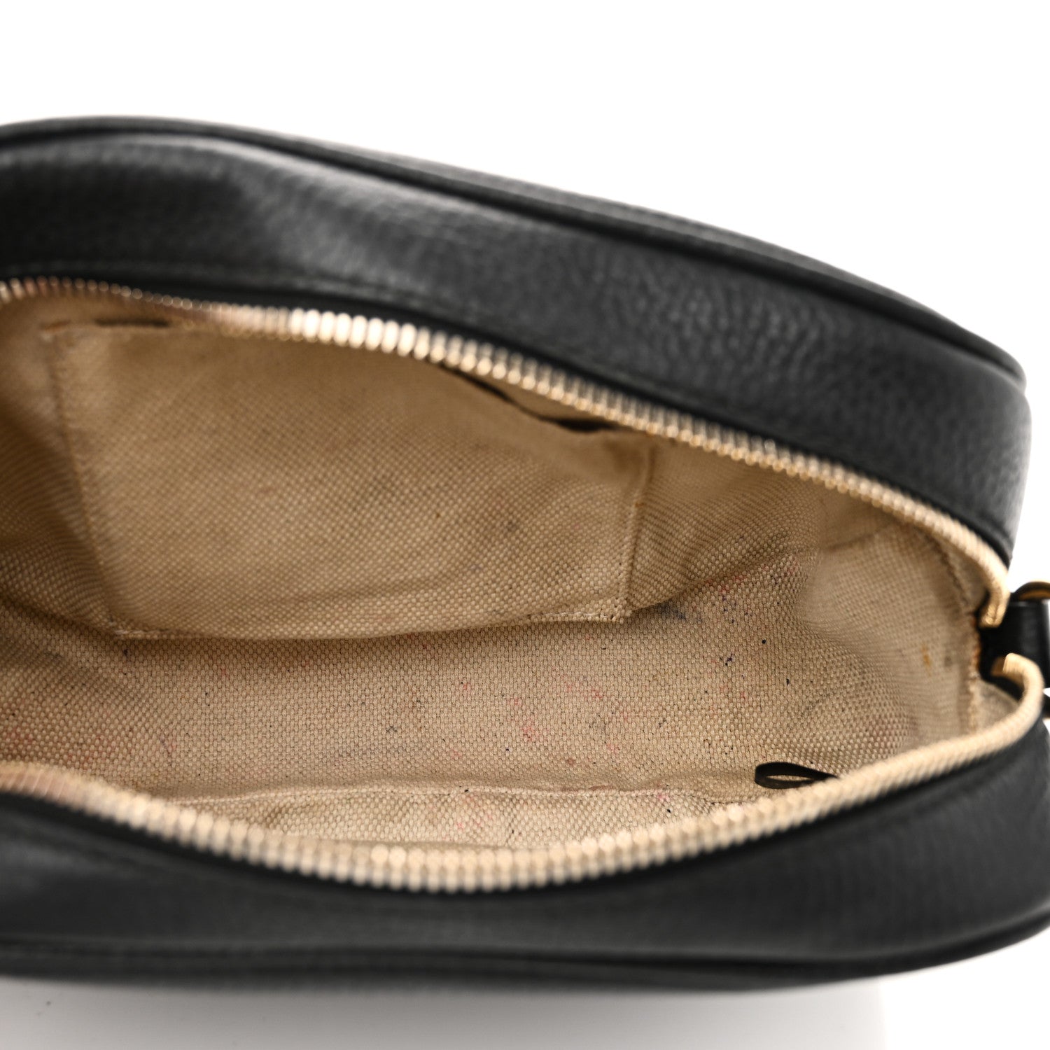Gucci Pebbled Calfskin Small Soho Disco Bag Black 5 of 11