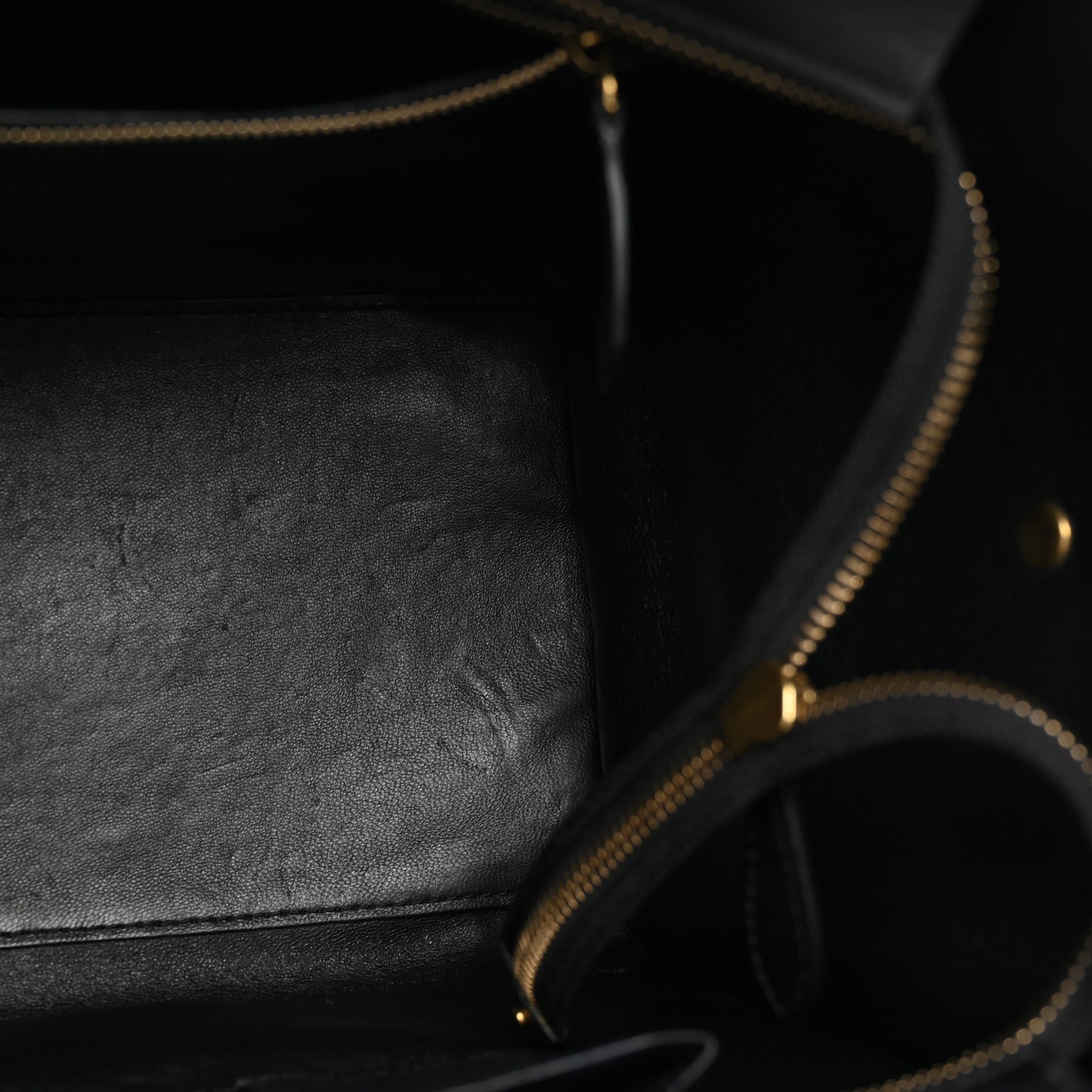Smooth Calfskin Suede Mini Tri-Color Luggage Beige