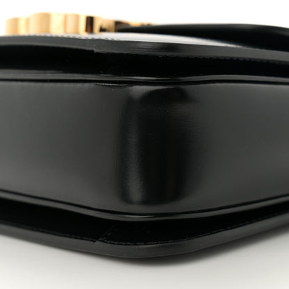 Celine Shiny Calfskin Teen Triomphe Black 10 of 10