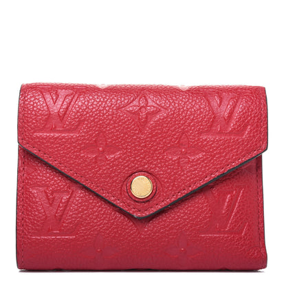 Louis Vuitton Empreinte Victorine Wallet Cherry 1 of 13
