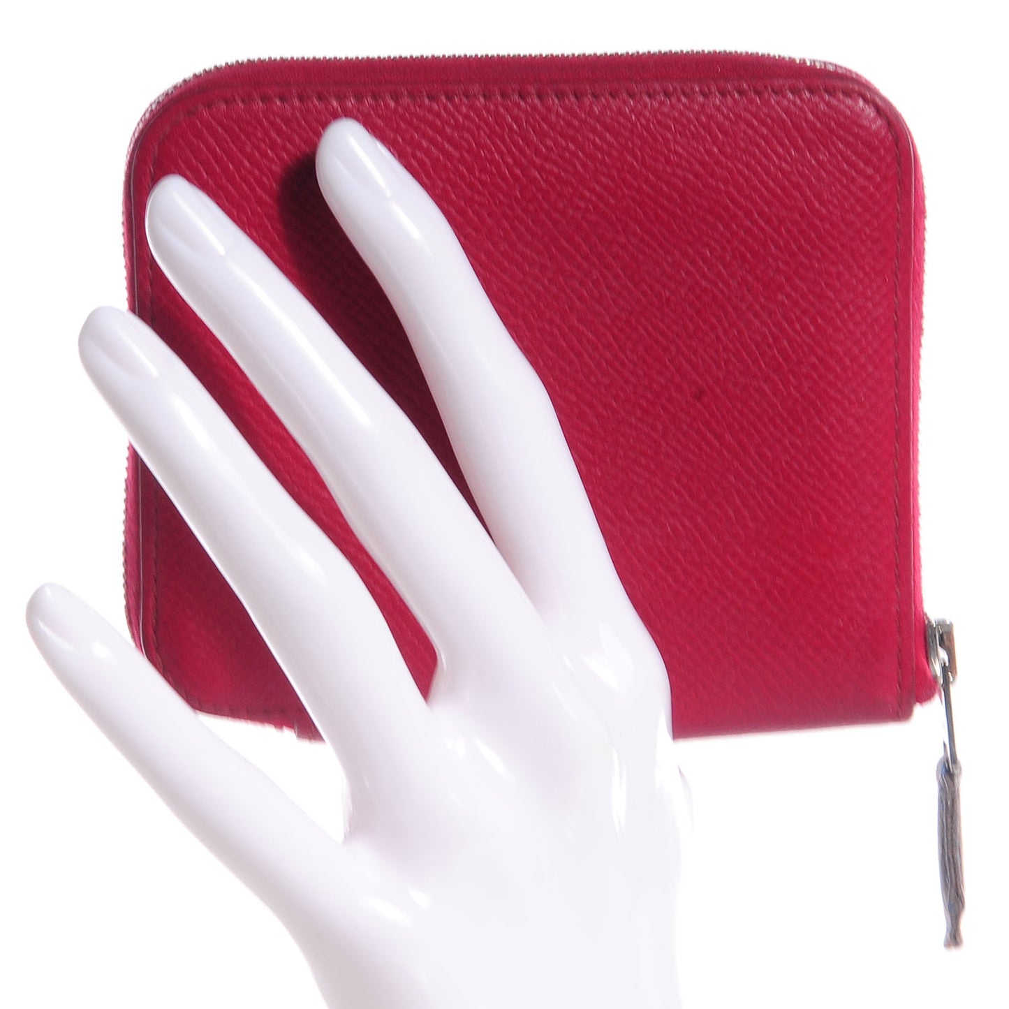 Epsom Silk'in Compact Wallet Rubis