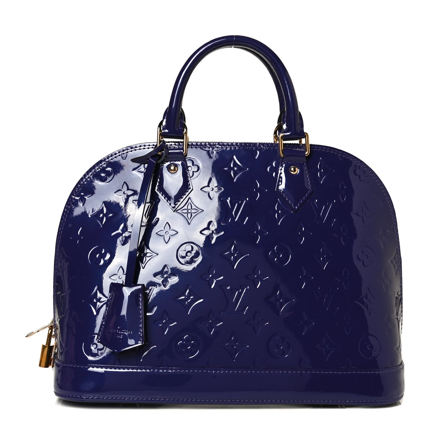 Louis Vuitton Vernis Alma PM Blueberry 1 of 12