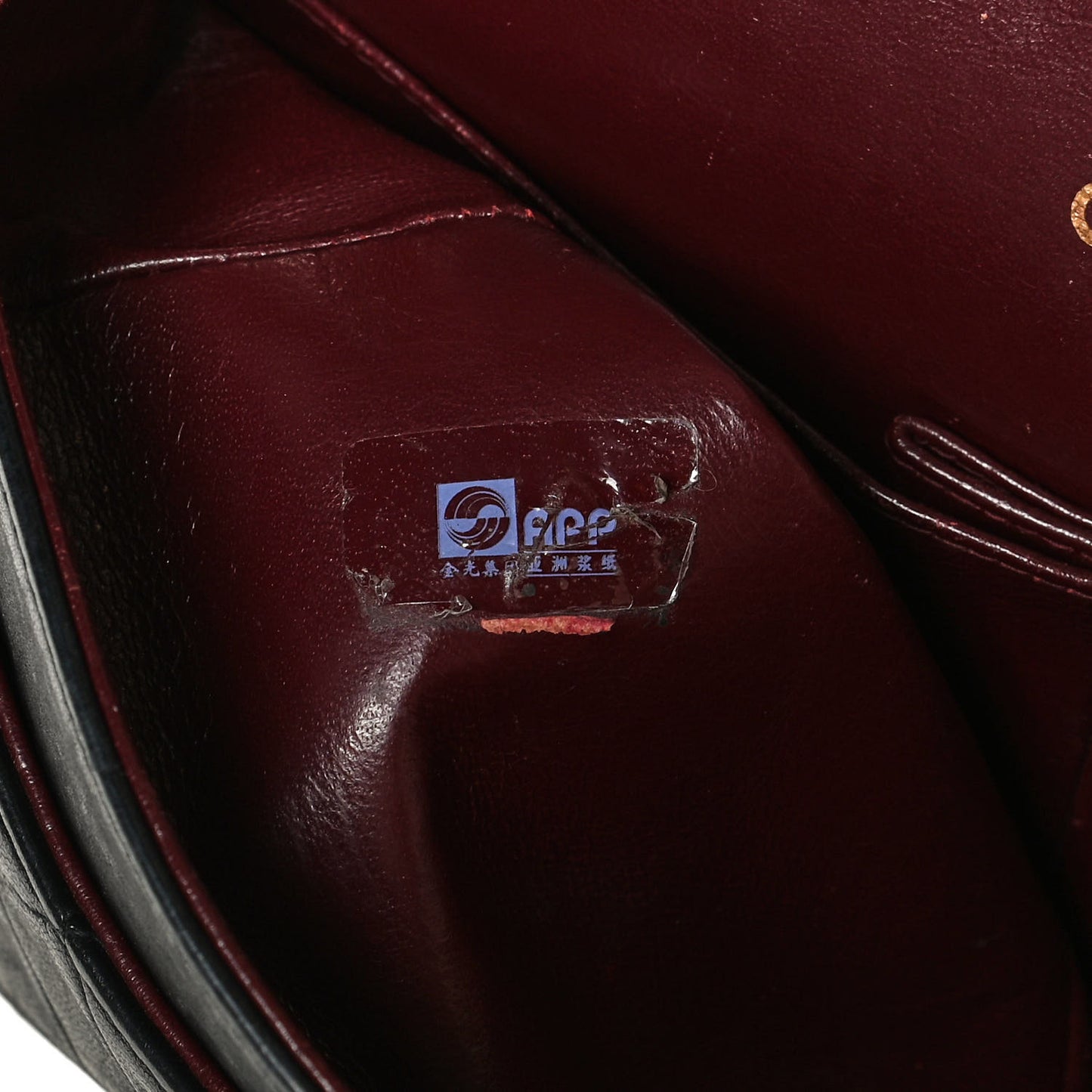 Lambskin Quilted Small Double Flap Black