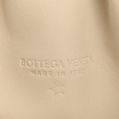 Bottega Veneta Metallic Crinkled Lambskin The Pouch Oversized Clutch Oro 6 of 11