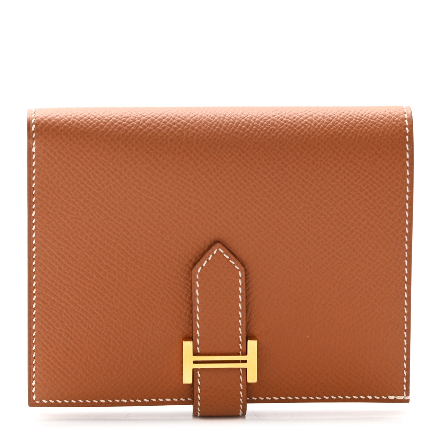 Epsom Bearn Compact Wallet Gold