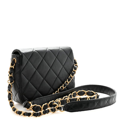 Chanel Lambskin Quilted Small CC Links Flap Black 3 of 11