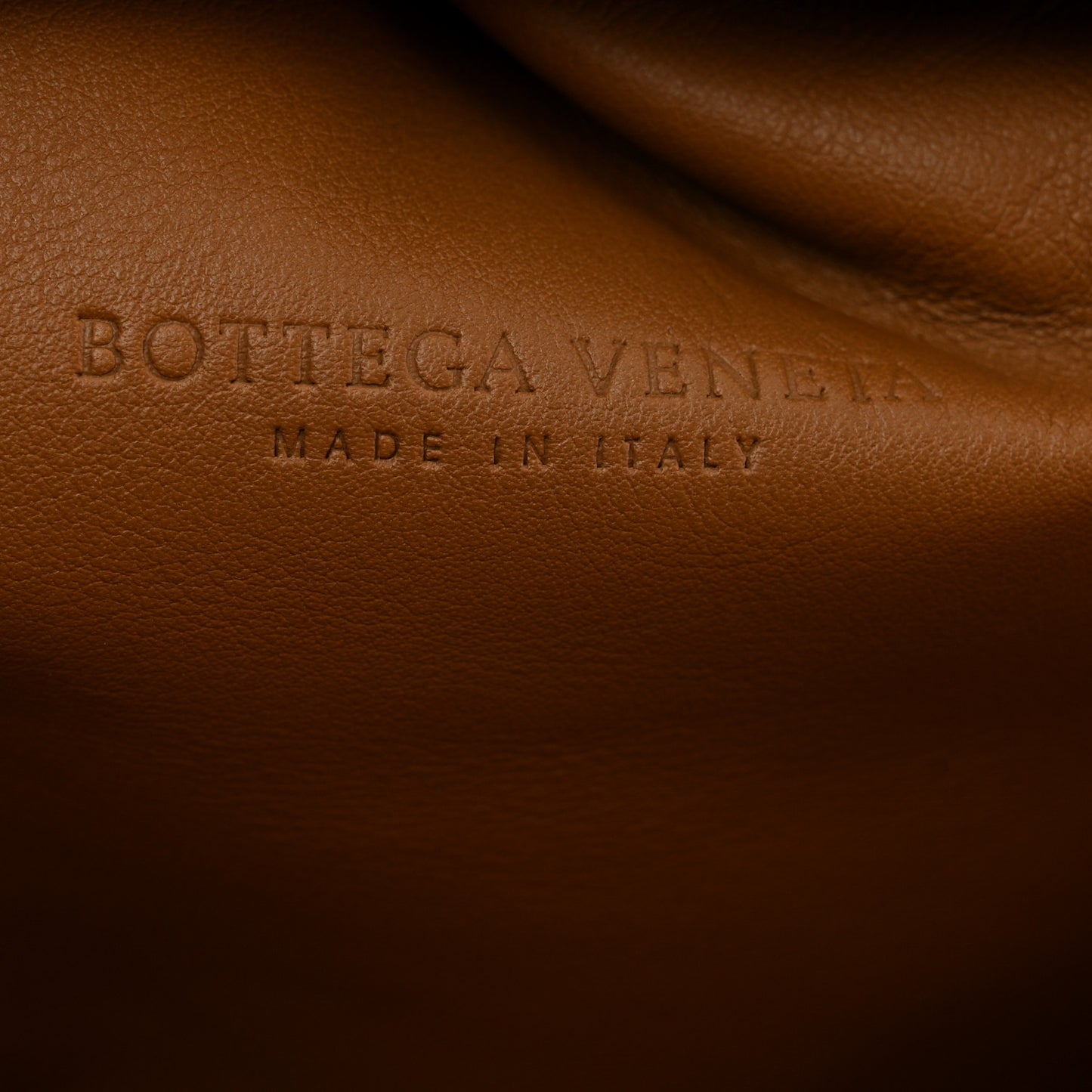 Smooth Butter Calf The Pouch Oversized Clutch Teak